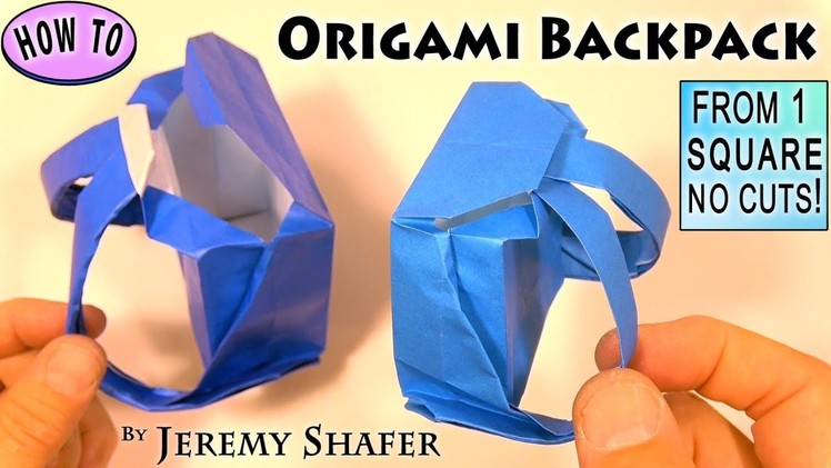 Origami Backpack