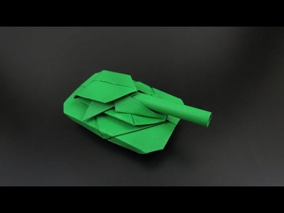 Origami: Battle Tank - Instructions in English (BR) - REMAKE