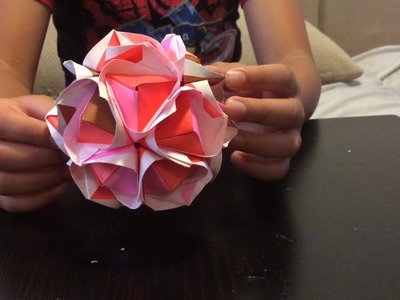 Origami Clover Kusudama