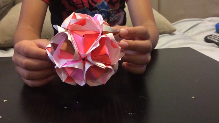 Origami Clover Kusudama