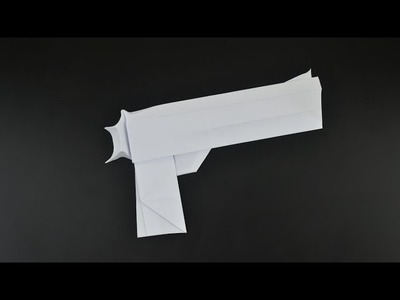 Origami: Desert Eagle Pistol - Instructions in Enlglish (BR)
