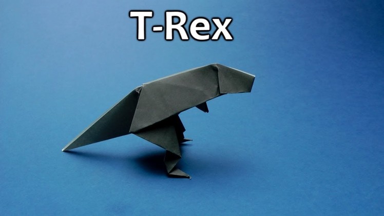 Origami easy T-Rex