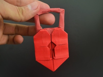 Origami: Heart Lock - Instructions in English (BR)