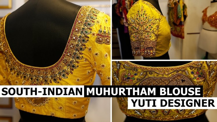 Raja Rani, Royal Elephant Blouses! Hand-Made Designer Styles | Say Swag