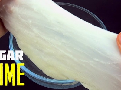 Sugar SLIME! How To Make Slime Without Borax