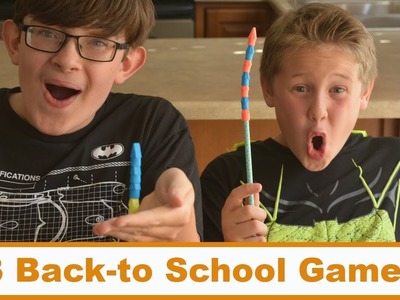 Back-to-School Games: DIY Family Fun