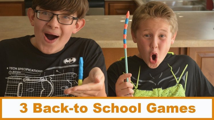 Back-to-School Games: DIY Family Fun