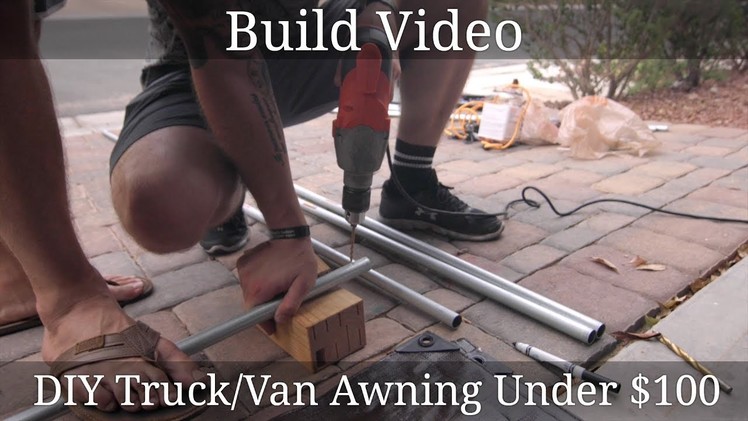 Build Video - DIY Truck.Van Awning Instructions! Under $100
