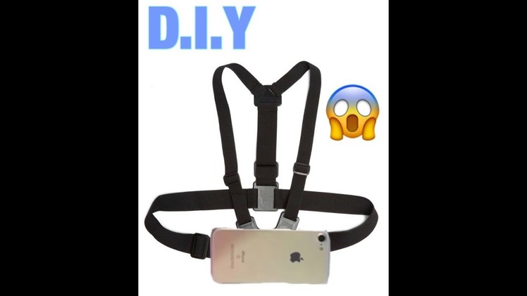 D.I.Y PHONE CHEST STRAP
