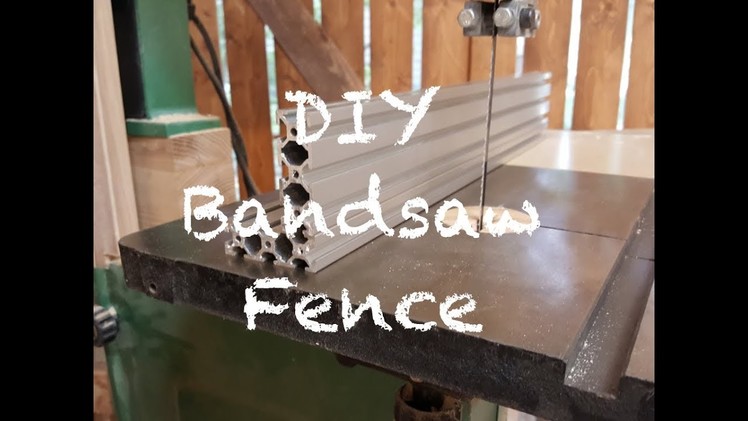 DIY Bandsaw Fence