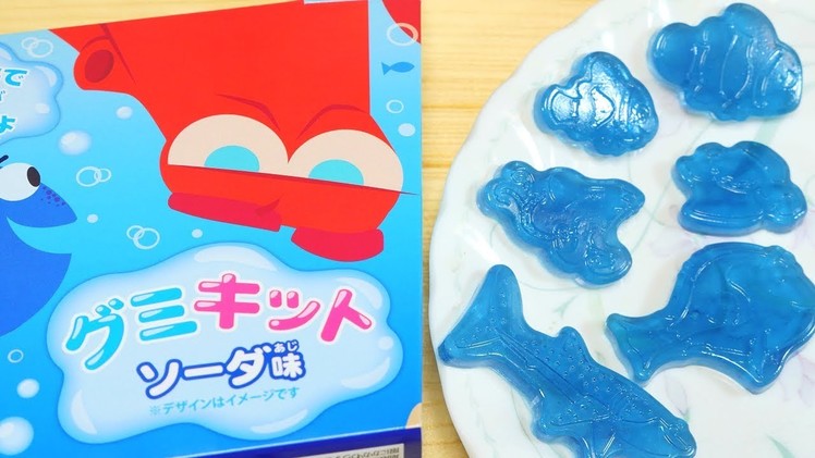 DIY CANDY! Tokyo Disney Resort Finding Dory Gummy Kit