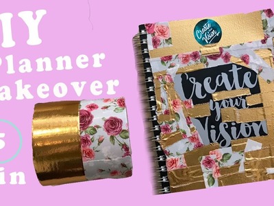 DIY| CHEAP BACK TO SCHOOL PLANNER MAKEOVER | Unbelievably Human