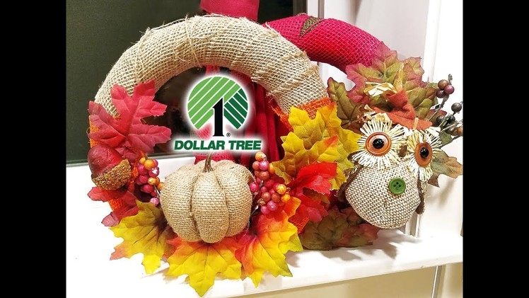 DIY Fall Wreaths | Dollar Tree items ????