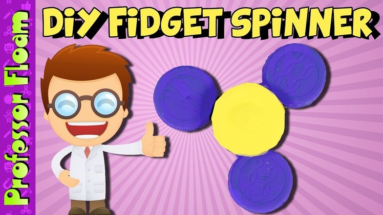 DIY Fidget Spinner Without Bearings ~ How To Make A Fidget Spinner At Home Without Bearings