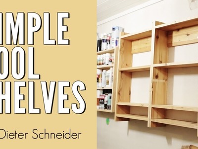 DIY French Cleat Tool Shelves