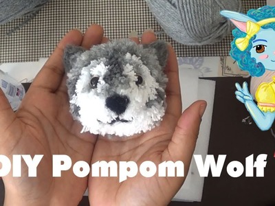 DIY Pompom Wolf with Frankie