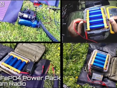 DIY Portable LiFePO4 Power for Ham Radio QRP QRO