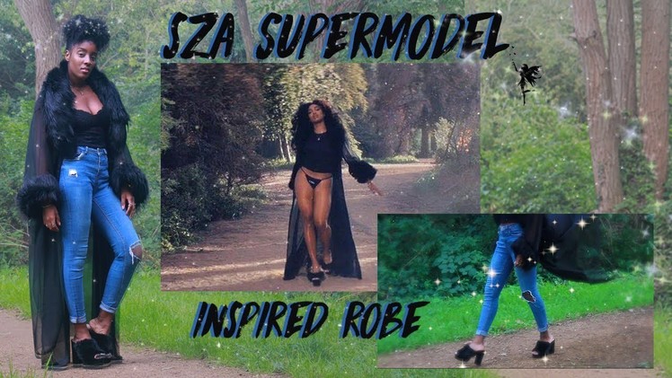 DIY SZA Supermodel Inspired Robe | FASHION FIX EP 13