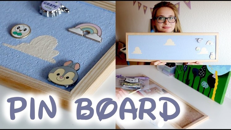 DIY Toy Story Inspired Pin Board. How to Store Your Pins | cinnamoniboni