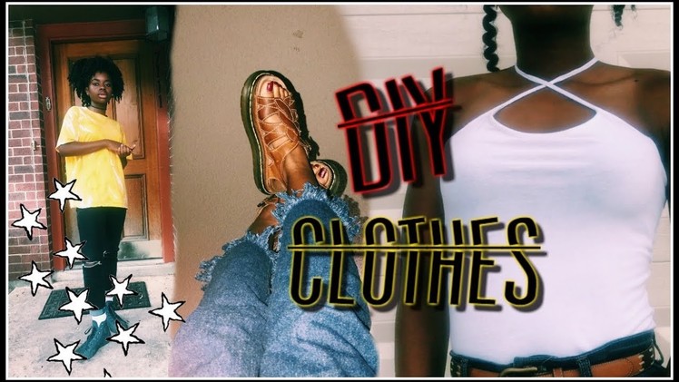 DIY Tumblr Inspired Clothes for School. 2017