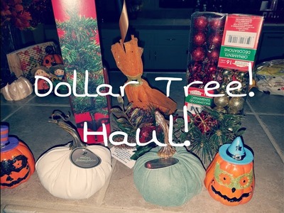 Dollar Tree Haul! Christmas.Halloween