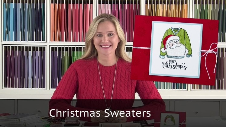 Five Christmas Sweater Cards for you!