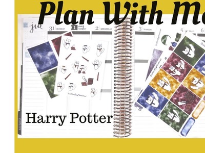 Harry Potter Plan With Me (Butterfly Planner)