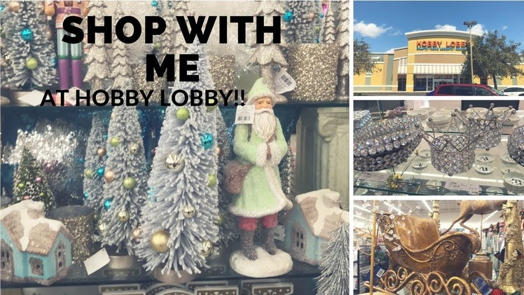 HOBBY LOBBY SHOP WITH ME SEPTEMBER 2017-PT1**RUSTIC.FARMHOUSE & CHRISTMAS COLLECTION!!!