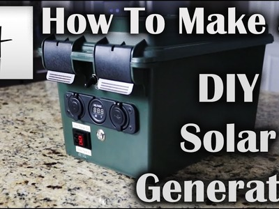 How to Make A DIY Portable Solar Generator