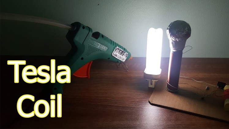 How to make a Mini TESLA COIL - Simple DIY