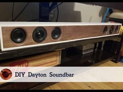 How to make your own Soundbar - Free plans! DIY Speaker Build