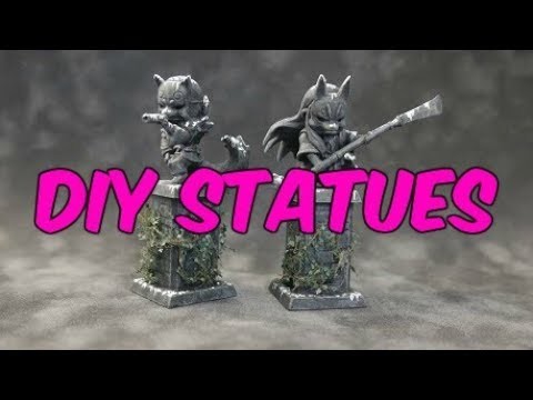 How to Paint Miniatures - DIY Statues