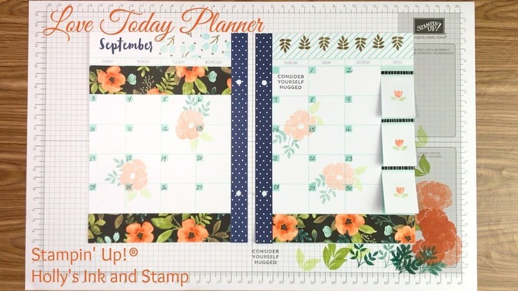 Love Today Planner - Decorate with Holly - September Edition || Holly's Ink and Stamp