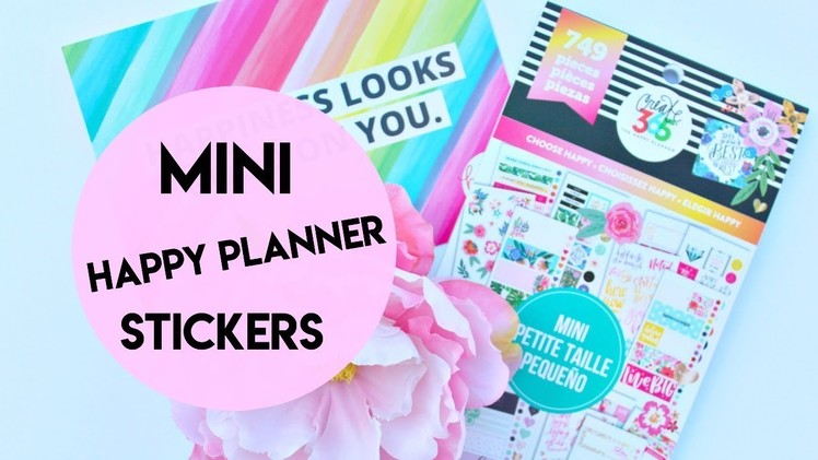 Mini Happy Planner Sticker book!