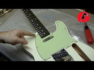 My DIY Olympic White Telecaster Assembly Project