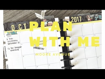 Plan With Me. October Monthly View. The Happy Planner