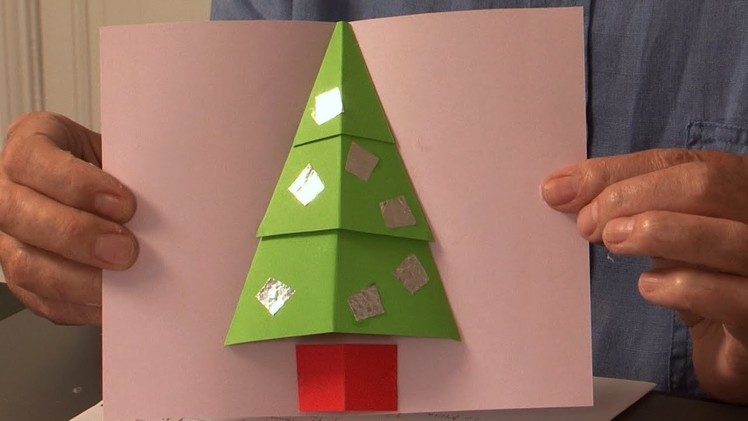Pop-Up Tutorial 37 - Christmas Tree -  Christmas Card