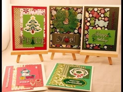 Recycle your Christmas cards wk 25 - using paper scraps