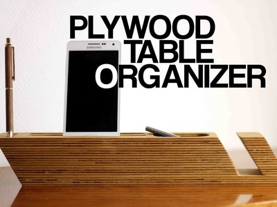 Table Organizer Inspired By Scandinavian Design