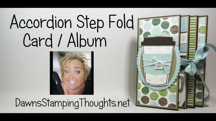 Accordion Step Fold Card Album