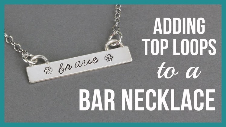 Adding Top Loops to a Bar Necklace - Beaducation.com