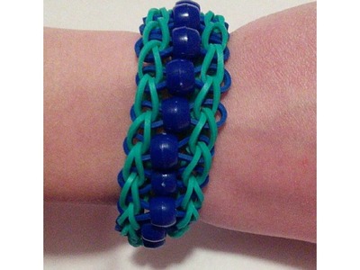 Beaded Ladder Rainbow Loom Bracelet