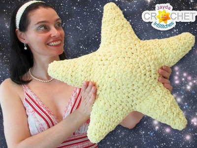 Big Fluffy Star Pillow
