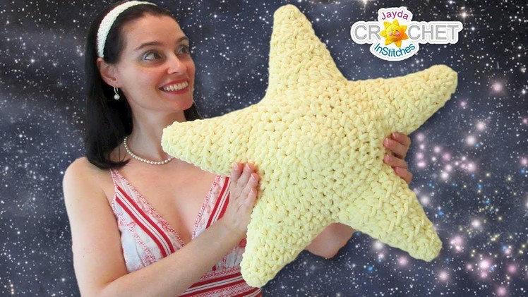 Big Fluffy Star Pillow