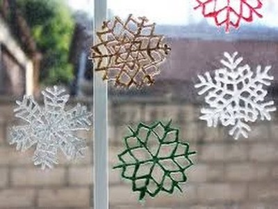 Christmas window Stickers! | How to