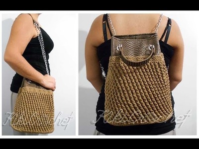 Crochet Polymorphic Bag