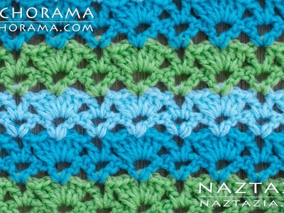 Crochet Shell Stitch 004 - Stitchorama by Naztazia