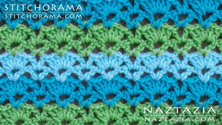 Crochet Shell Stitch 004 - Stitchorama by Naztazia