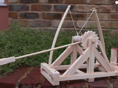 Da Vinci Catapult - ( Wooden Toy )