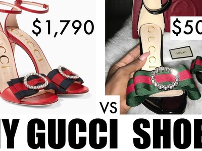 DIY Gucci Inspired Shoes for Cheap!